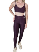 Conjunto Legging VBN - Canelado ( Uva ).
