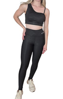 Conjunto Legging - Liso ( Preto ).