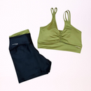 Conjunto Short Vênus Preto/ Verde Pistache – Authentic Girl