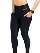 Conjunto Legging VBN - Canelado ( Preto ).