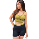 Conjunto Short Vênus Preto/ Verde Pistache – Authentic Girl