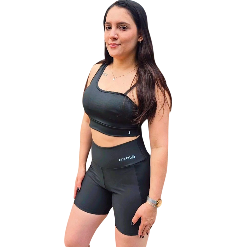 Conjunto Short Verano Preto – Authentic Girl