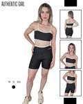 Conjunto Short Mida (Preto).